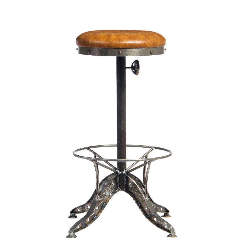 Baxter Bar Stool Light Brown More Decor